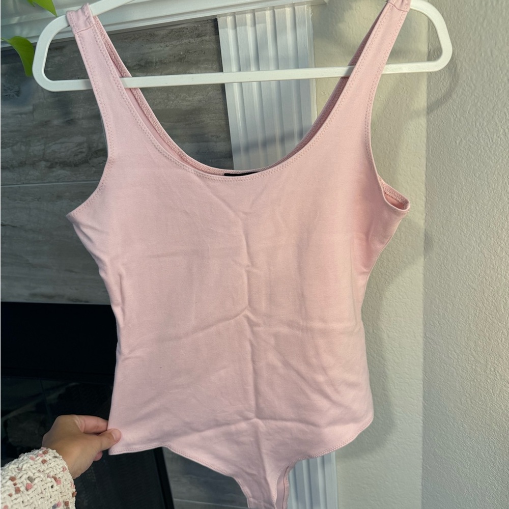Pink Women's Bodysuit